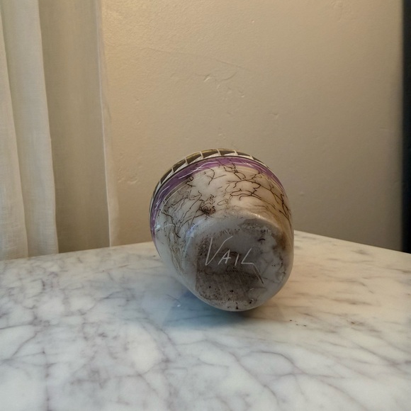 Artisan Multicolor Vase - Picture 6 of 7